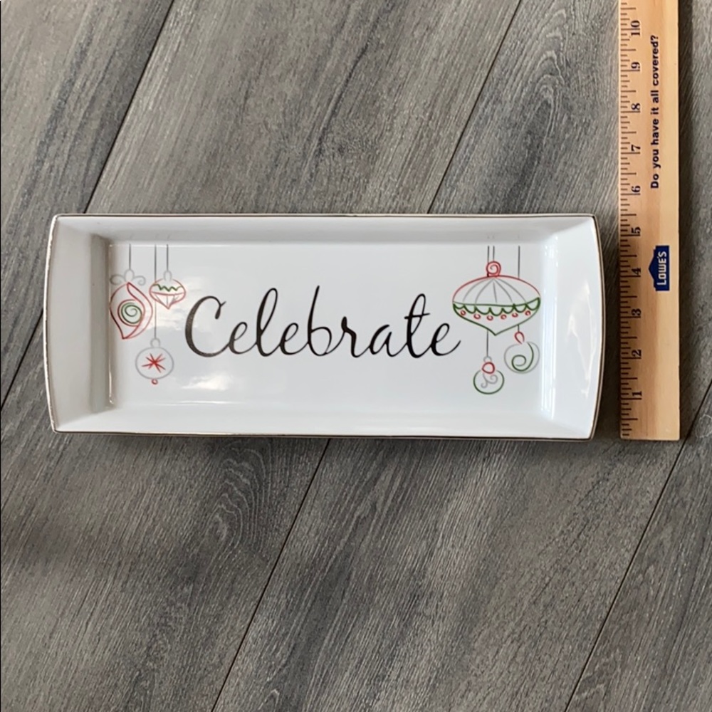 NWT Holiday serving plate - Food Network - KOHL’S